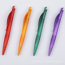 Plastischer kundenspezifischer Werbungs-Kugelschreiber Tc-6003